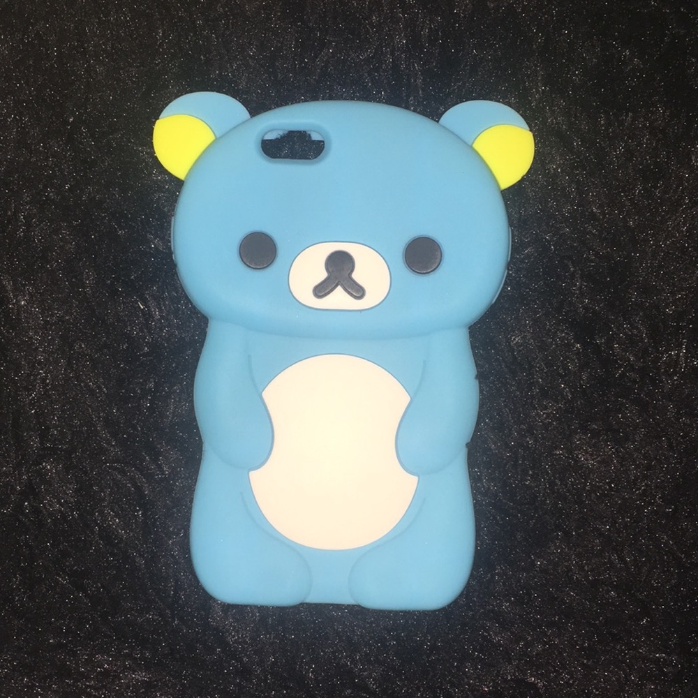 IPhone 6/6s Case [ BLUE ADORABLE BEAR ]